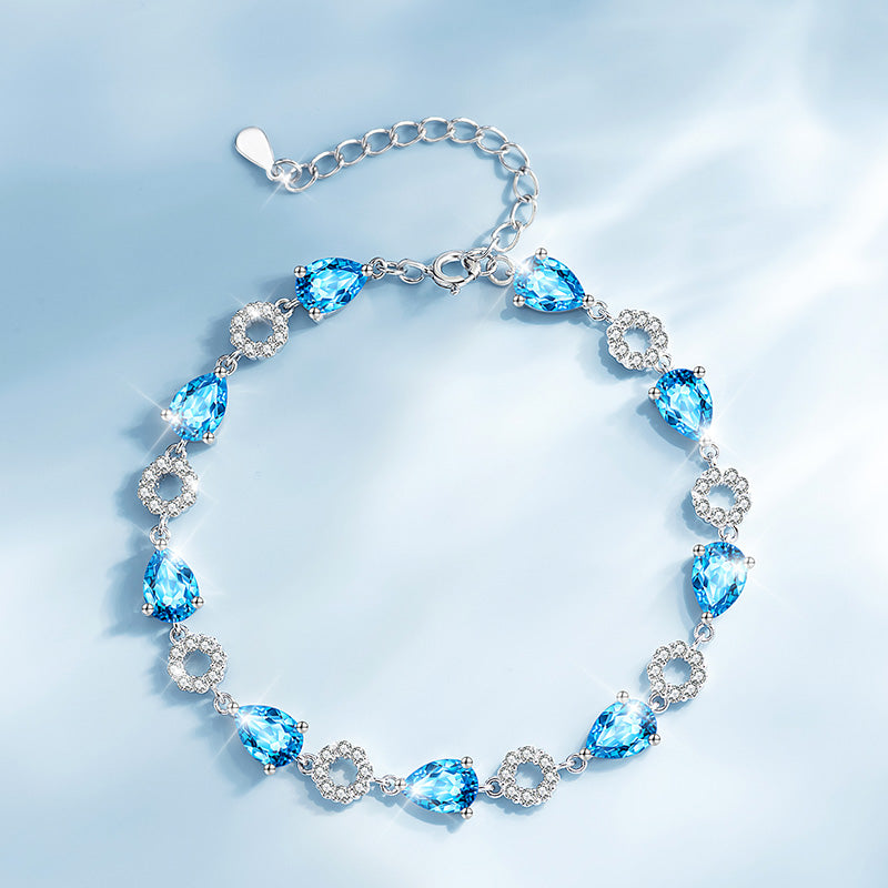 VANZECHY Ocean Collection S925 Elegant Delicate Women's Bracelet | Luxury Premium Finish