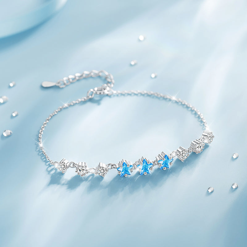 VANZECHY Starry Collection Romantic Galaxy Bracelet | S925 Silver