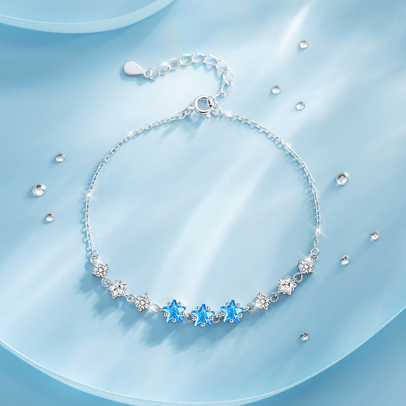 VANZECHY Starry Collection Romantic Galaxy Bracelet | S925 Silver