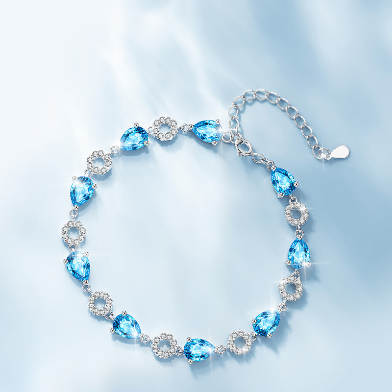 VANZECHY Ocean Collection S925 Elegant Delicate Women's Bracelet | Luxury Premium Finish