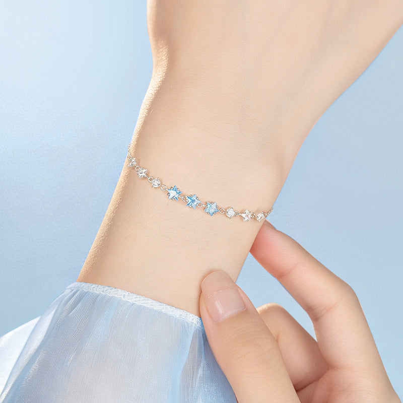 VANZECHY Starry Collection Romantic Galaxy Bracelet | S925 Silver