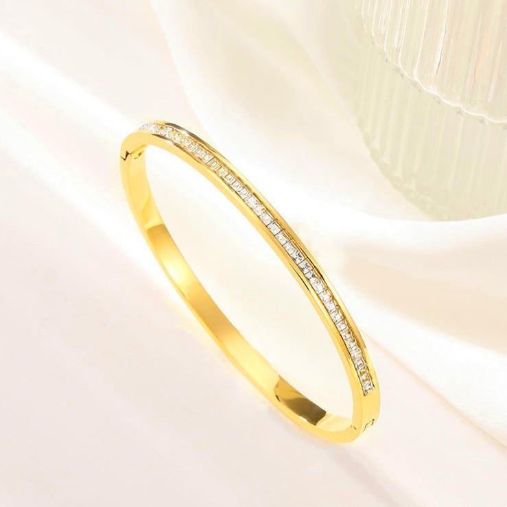 VANZECHY Starry Sky Zircon Bracelet | Titanium Steel | Rose Gold, Gold & Silver